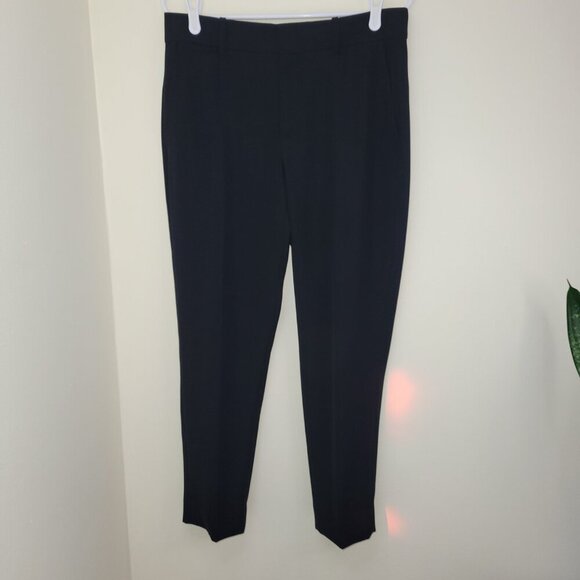 NWT Vince High Waist Straight Leg Pant Trouser Black Women's Size 8 - Picture 3 of 15